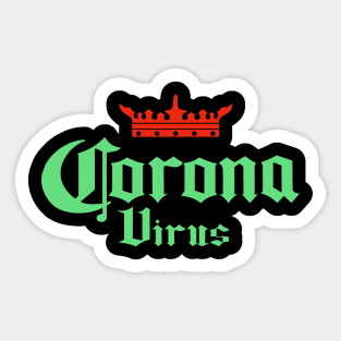 coronavirus Sticker